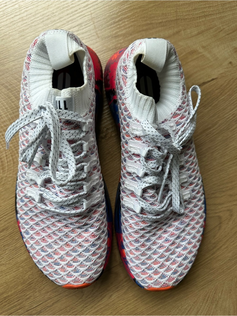 NOBULL Wild Flower athletic sneaker multicolor size 9 - Picture 4 of 11